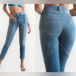 REVICE Women's High Rise Jeans - Indigo Blue